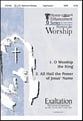 Hymns for Worship SATB choral sheet music cover